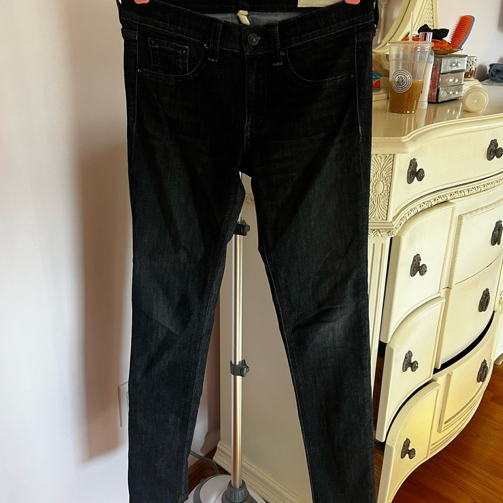 Rag & Bone Skinny Jean size 27 light black